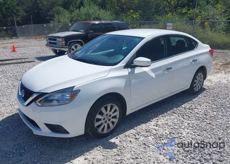 2016 Nissan Sentra S z USA, uszkodzony, nr VIN 3N1AB7AP6GY269822